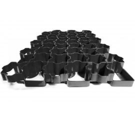 Геогазон для экопарковок (640х395х40 мм; черный) ГЕОГАЗОН 4673726848117 