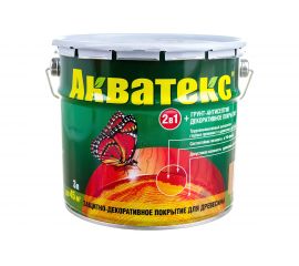 Защитно-декоративное покрытие для древесины Рогнеда Акватекс (дуб; 3 л) 517 