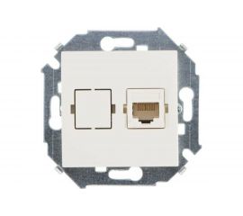 Компьютерная розетка Simon RJ45 кат.5е, слоновая кость 20 1591598-031 