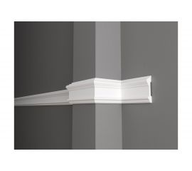 Стеновой молдинг Decor-Dizayn ударопрочный влагостойкий под покраску 96Х25Х2000 мм DD601 
