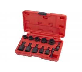 Набор экстраторов поврежденных болтов, гаек, шпилек, 12 предметов AV Steel AV-921093 