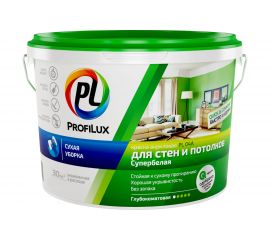 Краска Profilux ВД PL 04А акриловая белая 1,4кг Н0000004299 