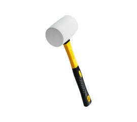 Резиновая белая киянка с фибергласовой ручкой 680г STAYER PROFI 20533-680 