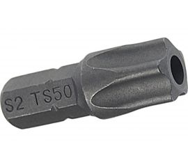 Вставка 5-гранная TORX с отверстием (TS50Hх25 мм; 1/4") JTC 1192550 