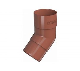 Колено трубы Технониколь (ПВХ; 135 градусов; красный; 1 шт) TN425664 