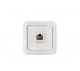 Компьютерная розетка IN HOME RJ-45 BOLLETO белая 7035 4690612018294 