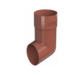 Слив трубы Технониколь (ПВХ; красный; 1 шт) TN425675 