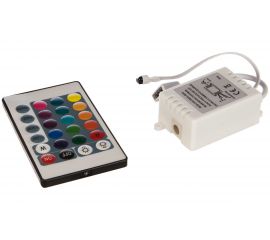 Инфракрасный RGB-контроллер SWG LED 6А 72W 12V/24V24к, IR-RGB-24-6A 00000000932 