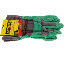 Перчатки зеленые из искусственной кожи (размер XL) STAYER 1132-XL 