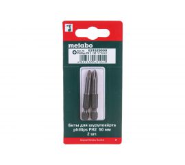 Биты Ph2 (50 мм, 2 шт.) Metabo 631529000 