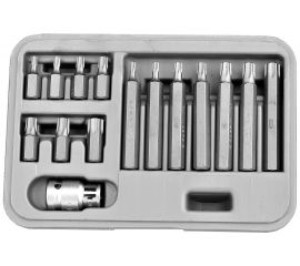 Набор бит Эксперт (15 пр; TORX) в пластиковом боксе Зубр 2651-H15_z01 