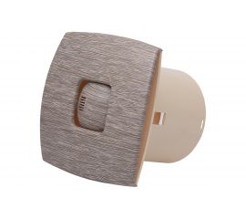 Вентилятор MTG A100XS-S-K светлое дерево с микроволновым датчиком+клапан+фланец 402064 