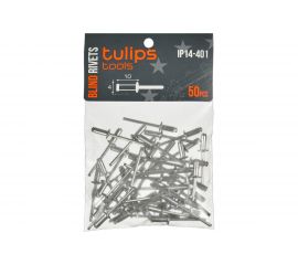 Вытяжные заклепки Tulips tools 4.0х10 мм, 50 шт IP14-401 