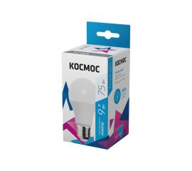 Светодиодная лампа КОСМОС А55 9W Е27 4500K LkecLED9wA55E2745 