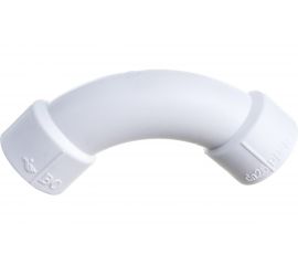 Уголок-отвод Blue Ocean полипропиленовый, плавно-загнутый 90 град - 25 PPRF/90LE(W)-25 