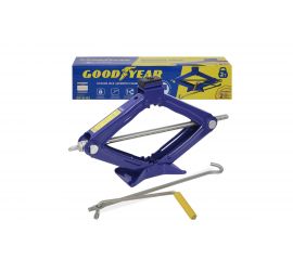 Универсальный ромбический домкрат Goodyear GY-SJ-03 2 т, 100-410 мм, со съемной ручкой GY000912 