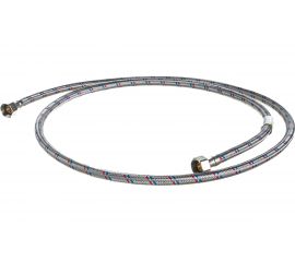 Гибкая подводка для воды Lytcho в стальной оплетке, стальная гайка, Г/Г, 1800 мм 0505.068 