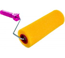Валик в сборе KRAFOR гладкий (структурный поролон, D80/230мм, бюгель 6мм) 085-0250 54834 