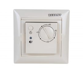 Терморегулятор механический RX-308B (бежевый) REXANT 51-0563 