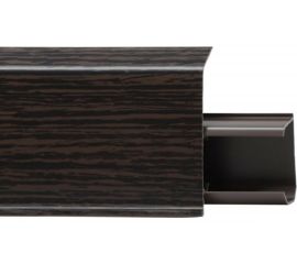 Плинтус со съемной панелью, Венге, 55 мм, 2,2 м QUADRO 571 Winart 05.20.571.001 