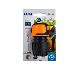 Соединитель шлангов с аквастопом 1/2",5/8",3/4" GF 8000.5012 212625 