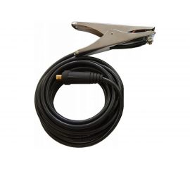 Комплект кабеля заземления КГ 1x25 (5 м; вилка 10-25) ЭНАРГИТ КЗ-125-5 10-25 