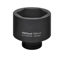 Головка ударная шестигранная (100 мм; 1DR) AV Steel AV-740100 