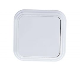 Одноклавишный выключатель STEKKER открытой установки 250В 6А IP20 белый PSW06-21-20 VA 16-131-Б 32742 