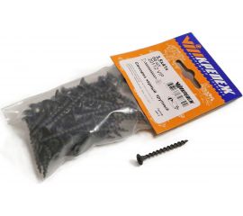 Саморез по дереву VIPКрепеж черный 3,5х41 к 40 шт 20112 VIPL 