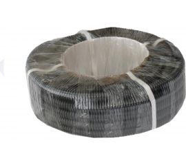 Металлорукав ЗЭТАРУС Р3-ЦП нг 15, в ПВХ изоляции, 20 метров/упаковка, чёрный, DIY zeta43021 