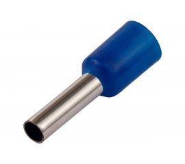 Наконечник-гильза Duwi Е2508, 2.5мм2, с изолированным фланцем, 25 шт./уп. 26687 7 