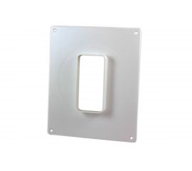 Торцевая площадка пластмассовая, вертикальная выход 110 х 55 мм Эвент ТПП 511 В 