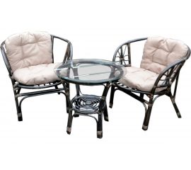 Набор мебели с подушкой Garden story Багамы Мини коньячный/бежевый CV-14C 