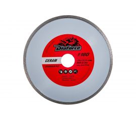 Диск алмазный отрезной по керамике (180х25.4/22.2 мм) для плиткорезов HAGWERT 500004 