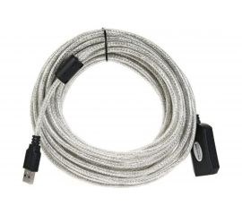 Кабель-адаптер VCOM USB2.0-repeater, удлинительный, активный, Am-Af, 10м VUS7049-10M 