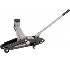 Подкатной домкрат для автолюбителя в кейсе (2 т) NORDBERG N3202EС 