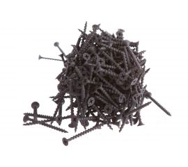 Саморез Качественный Крепеж 3,5х51 потай, крупная резьба, оксид 250 шт 0500369 КЧ 