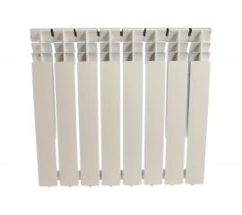 Алюминиевый радиатор ROMMER Optima 500 8 секций RAL9016 89558 