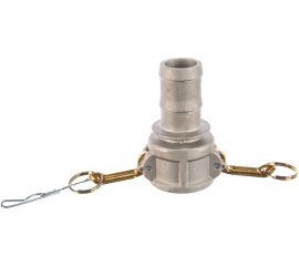 Камлок соединение типа С (1.5""; розетка с хвостовиком; алюминий) TITAN LOCK TL150CAL 