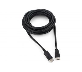 Кабель Cablexpert DisplayPort-HDMI, 20M/19M, 7.5м, черный, экран, пакет CC-DP-HDMI-7.5M 