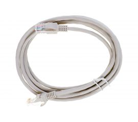 Патч-корд ExeGate UTP-RJ45-RJ45-5e-CU-2M-GY, UTP, cat.5e, 2м, медь, серый 282012 