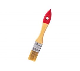 Флейцевая кисть, натуральная щетина, 55% топс, лакированная ручка, ширина 25мм МASTER COLOR 30-0011 