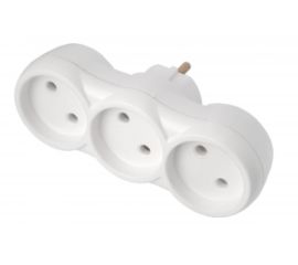 Разветвитель Bylectrica трехместный прямой, РВ16-376 