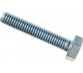 Болт Стройметиз М8х40 DIN 933, класс прочности 8.8, цинк уп. 3 шт 3021651 