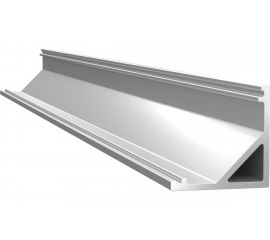 Алюминиевый угловой профиль Ardylight ALS-1616 anod 1.0 без экрана 50098-6 