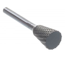 Борфреза твердосплавная обратный конус с двойной насечкой (16х19 мм; хвостовик 6 мм) ПНЕВМО-ТРЕЙД N1619-M06 