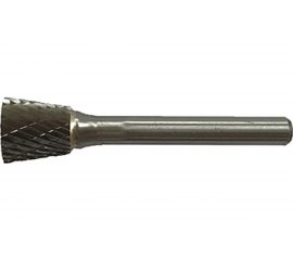 Борфреза твердосплавная обратный конус с двойной насечкой (14х13 мм; хвостовик 6 мм) ПНЕВМО-ТРЕЙД N1413-M06 