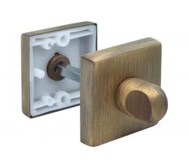 Сантехническая завертка MORELLI LUX-WC-SQ CAFFE, цвет - кофе 9012326 