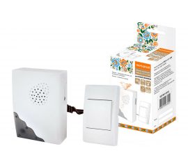 Звонок TDM ЗПБ-Н-11/1-32М народный, проводной, на батарейках, картонная коробка SQ1901-0105 