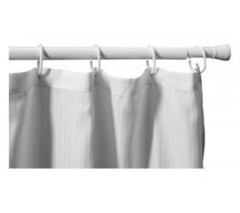 Подвесной карниз для ванны Aquanet 110-200, раздвижной, алюминий, белый глянец Aquanet SR0022B 00202357 